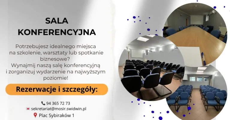 Potrzebujesz idealnego miejsca na szkolenie, warsztaty lub spotkanie biznesowe?